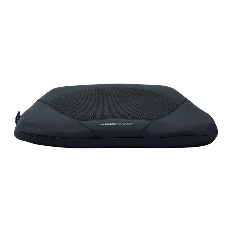 Coussin De Siège En Gel Et Mousse Mémoire CloudBliss - Taille XL, Housse Velours - Pour Bureau, Voiture, Fauteuil Roulant - Soulage Dos Et Coccyx